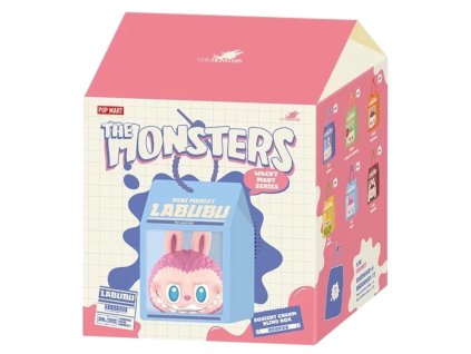 Pop Mart Labubu The Monsters Wacky Mart Series Squishy Charm Single Blind Box