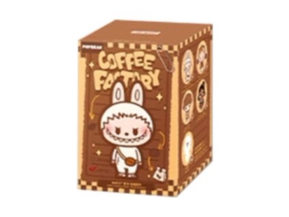 Labubu POP BEAN Coffee Factory - Plyšový prívesok - náhodní krabička
