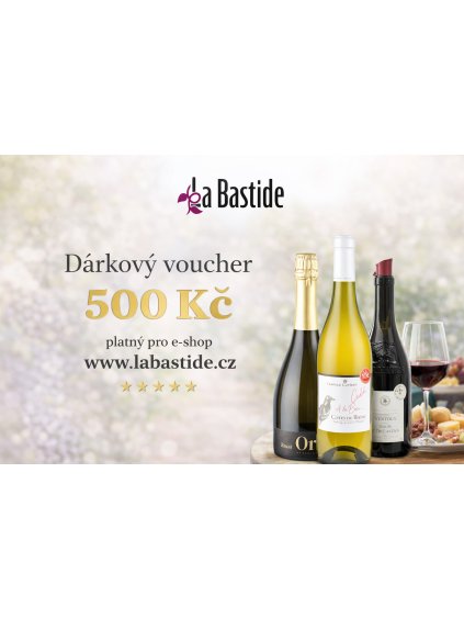 Dárkový voucher 500 Kč