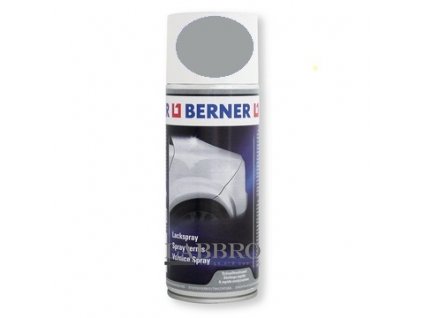 Berner 46978 Lak ve spreji 400ml - RAL 9006 bílý hliník