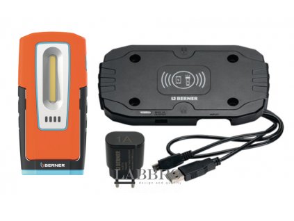 Berner 367173 svítilna  Pocket DeLux Wireless s podložkoupodložka a svítilna Pocket DeLux Wireless 1