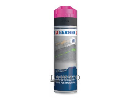 372582 Berner Značkovací sprej Premium - neonově růžová