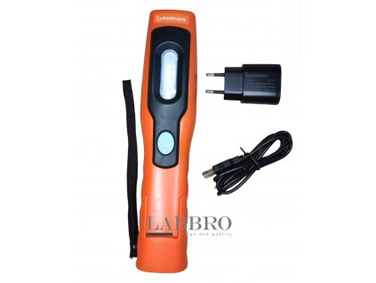 Berner 1006907 Led svítilna Lux s nabíječkou
