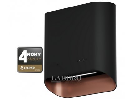 odsavač Ciarko Design SIMPLE 60 Black Copper CDP6002B/C črný měděný oválný designový