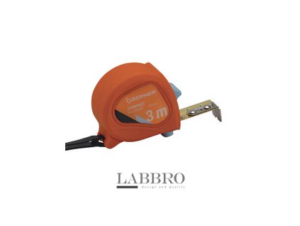 Berner 1002362 Svinovací metr Compact bez magnetu 3m