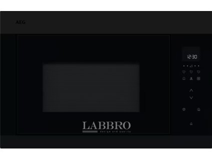 vestavná mikrovlnná trouba černá matná AEG OMB6G261TT