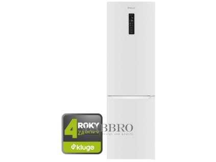 volně stojící lednice Kluge KCN5372LW bílá