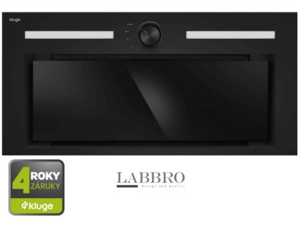 plně vestavný odsavač Kluge KOV6620BLG černý