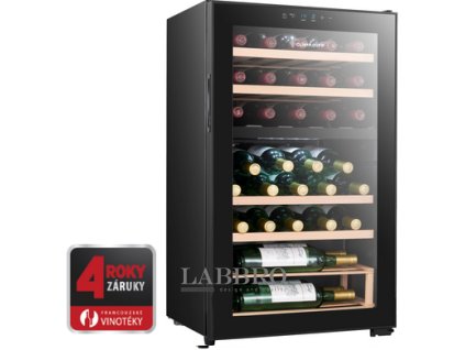 černá volně stojící Vinotéka Climadiff CEPAGE33DZ