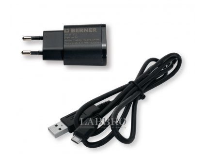 Berner nabíječka 1A + kabel