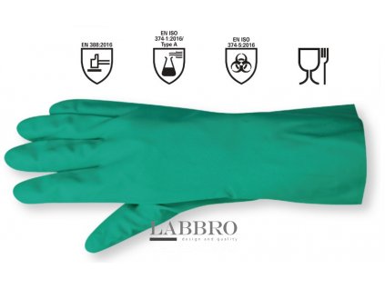 Ochranné rukavice proti chemikáliím berner