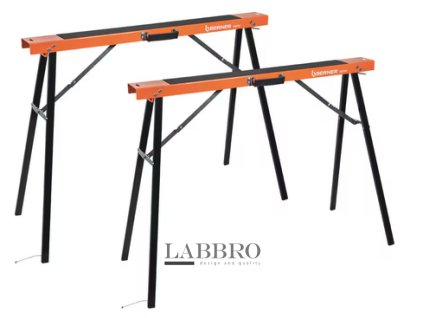 Berner 138767 Skládací montážní stůl - montážní koza - sada 2ks