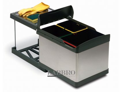 Vestavný odpadkový koš Linea Linea 504 1x 16l + 2x 7,5 litrů 1