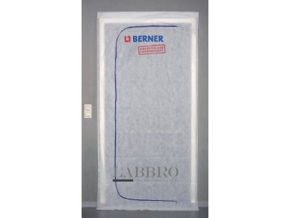 Berner Ochrana proti prachu na dveře na zip