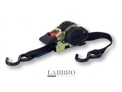 Berner Automatický upínací popruh s rohatkovým mechanismem 750 daN 3 m x 50 mm
