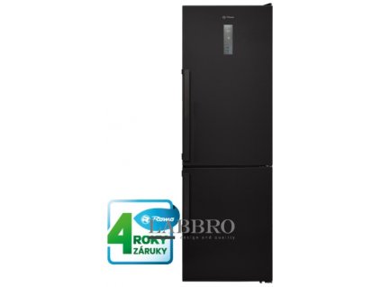 černá volně stojící moderní lednice Romo RCN3341LD NoFrost