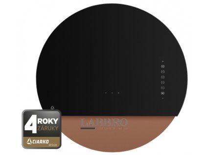 kruhový odsavač Ciarko Design Eclipse Black Copper CDP6001CR