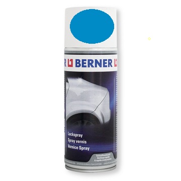 Berner 147537 Lak ve spreji 400ml - RAL 5015 blankytně modrá