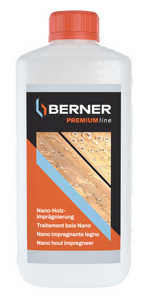 Berner 1002651 Nano impregnace na dřevo Premium 1000ml
