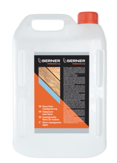 Berner 1002653Nano impregnace na dřevo Premium 4000ml