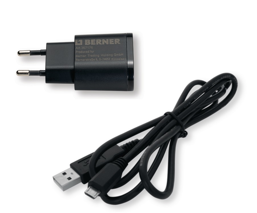 Berner Nabíječka 1A micro USB 367176 201071