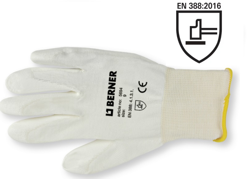 Berner 5693 Mikrojemně Pracovní rukavice - 8