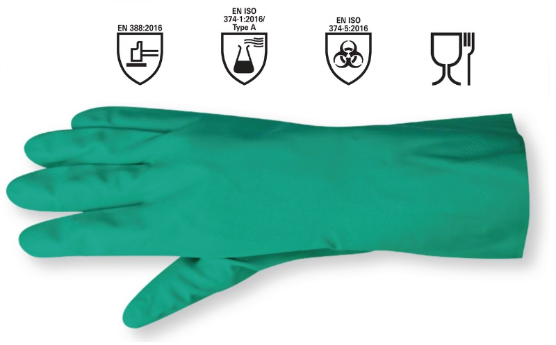 Berner 218006 Ochranné rukavice proti chemikáliím - 10