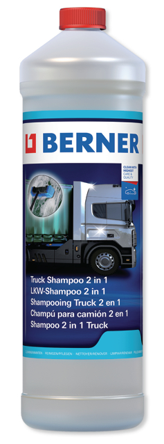 Berner Autošampón pro nákladní automobily 2v1 1 litr + sleva 5% po přihlášení
