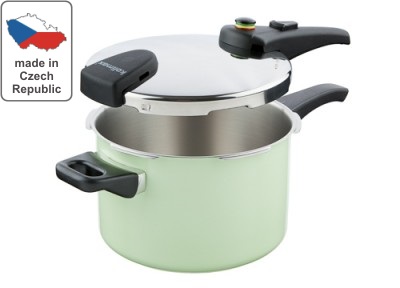 KOLIMAX Tlakový hrnec BIOMAX s BIO ventilem, průměr 22cm, objem 5.5l, COMFORT GREEN + sleva 5% po přihlášení