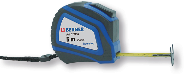 Berner 370494 Svinovací metr s automatickým zastavením 5m