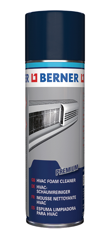 Berner 420562 Pěnový čistič HVAC (Vytápění, větrání a klimatizace) 500ml