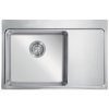 StrongSinks S3 Dřez Nida 784, rozměr 784 x 510 mm nerez, odkap vpravo