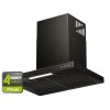 černý komínový odsavač Kluge KMK6070BLG