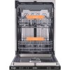 úzká vestavná Myčka Kluge KVD4600P plně integrovaná 45 cm