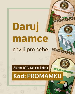 Víš, co si mámy často nedopřejí? Chvíli pro sebe. Třeba u kávy. ☕ A právě tu teď koupíš na e-shopu se slevou. Nakup nad...