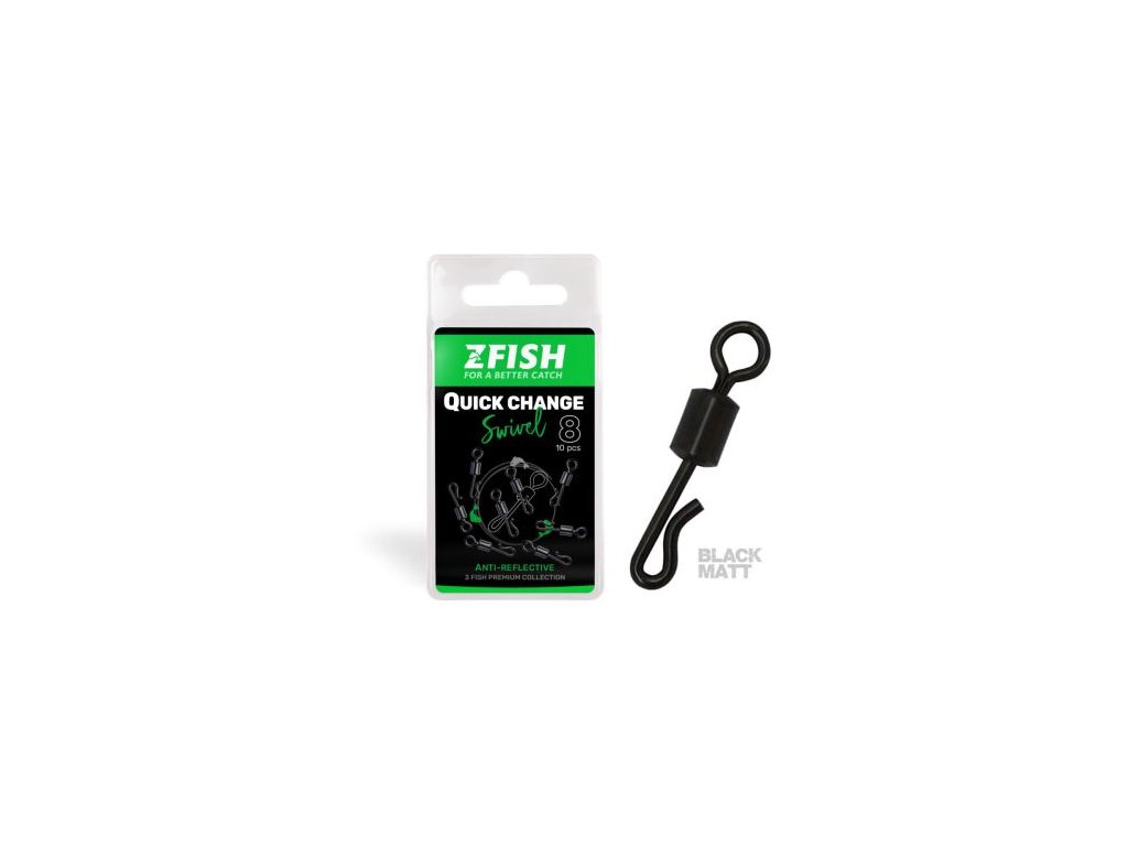 zfish obratlik quick change swivel matt