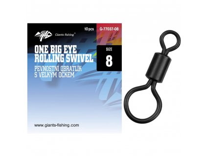 GIANTS FISHING ONE BIG EYE ROLLING SWIVEL 10KS