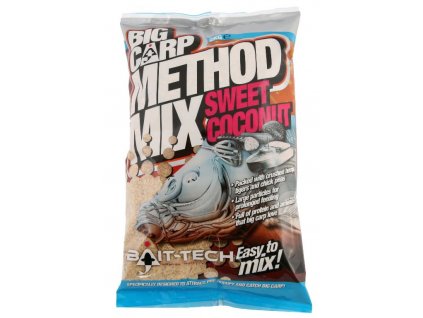 BAIT-TECH BIG CARP METHOD MIX COCONUT 2 KG