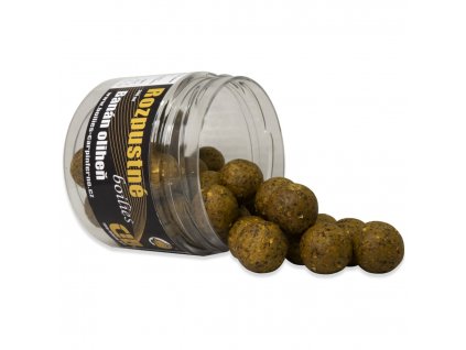 CARP INFERNO ROZPUSZCZALNE BOILIES NUTRA LINE BANAN/OLEJNA 20 mm 300 ml