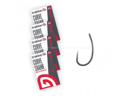 11827 trakker curve shank micro barbed hooks