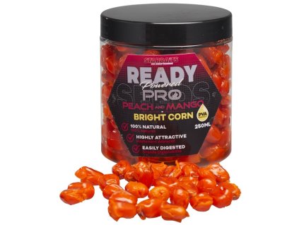 Starbaits Corn  Bright Ready Seeds Pro Peach Mango 250ml