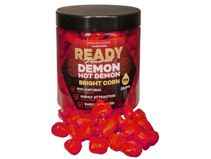 Starbaits Corn Bright Ready Seeds Hot Demon 250ml