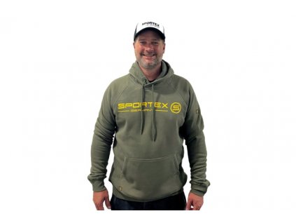 Sportex - fishing hoodie green
