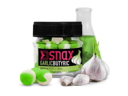 Delphin SNAX Pop-up - Česnek-Butyric - 12 mm/20g