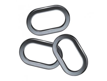 Suretti Oválné kroužky - 6mm/10ks