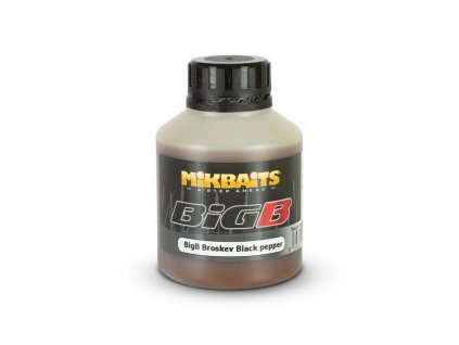 Mikbaits BigB Booster - Brzoskwinia/Czarny pieprz - 250ml