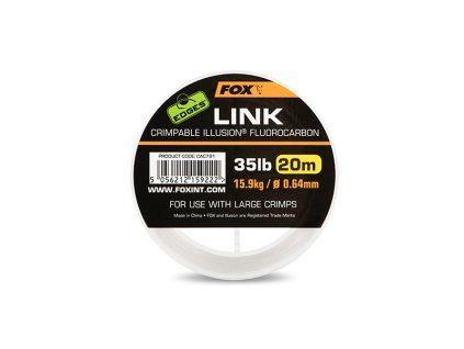 cac791 fox edges link illusion fluoro 35lb main