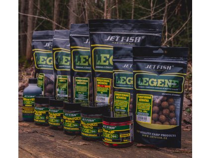 Jet Fish Boilie Legend Range - Fermentovaná Anchois - 24mm
