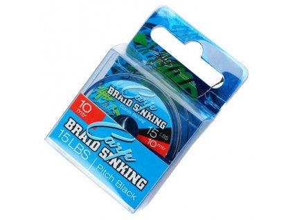 GIANTS FISHING SPLÉTANÁ ŠŇŮRA CARP BRAID SINKING 15LBS/10M PITCH BLACK