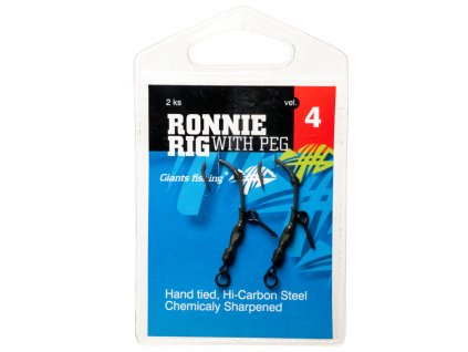 GIANTS FISHING RONNIE RIG WITH PEG